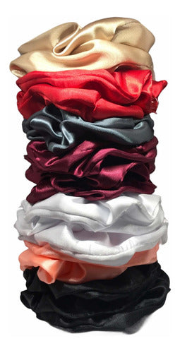 Scrunchies Satin Hair Ties Wholesale 2