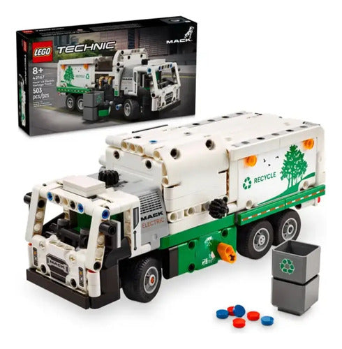 Lego Technic Electric Waste Truck Collectible Febo 0