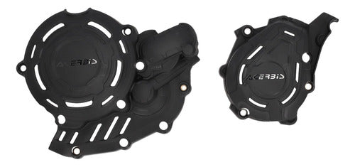 Acerbis Engine and Ignition Cover Protector for Husqvarna FC450 - Black 0