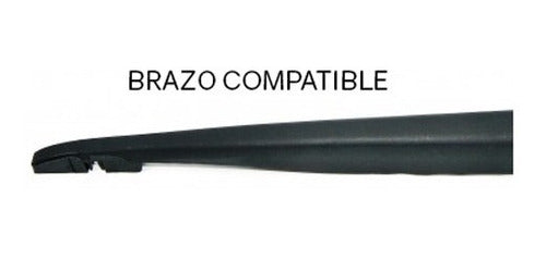 Bosch Rear Wiper Blade for Peugeot 2008 1.6 Allure/Feline/THP 1