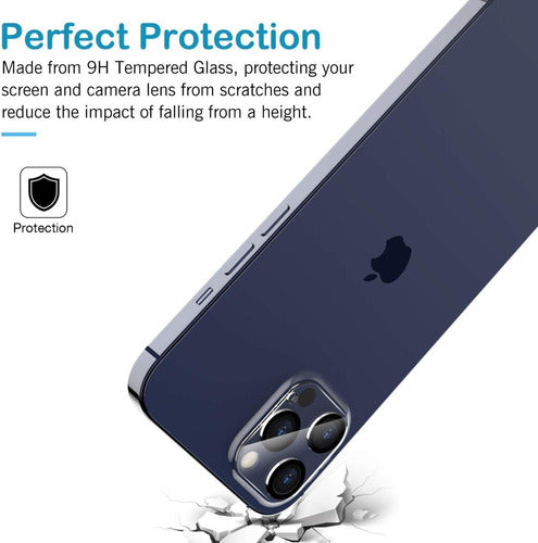 Lito Tempered Glass Rear Camera Protection for iPhone 12 Pro Max 1