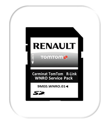 Renault Tarjeta Navegación Sd Tomtom Carminat Wnro Service 0