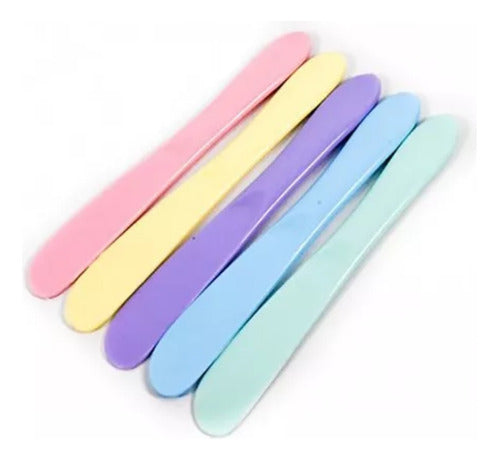 10 Acrylic Spreader Knives for Spreading in Colors 0