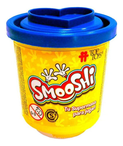 Smooshi Top Toys Individual Play Dough Set Mixed Colors 7