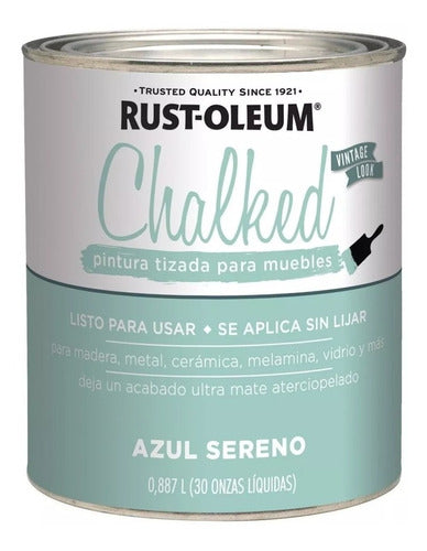 Rust-Oleum Chalked Paint Linen White x 0.887L - Kromacolor 6