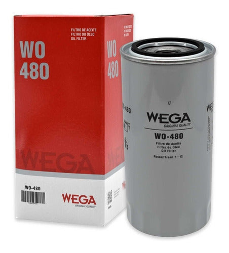 Wega Filtro De Aceite Deutz Agrale Ford 14000 Mwm 0