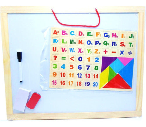 Reversible Chalkboard or Marker Board 33x44 Letters Super Cla N4 3