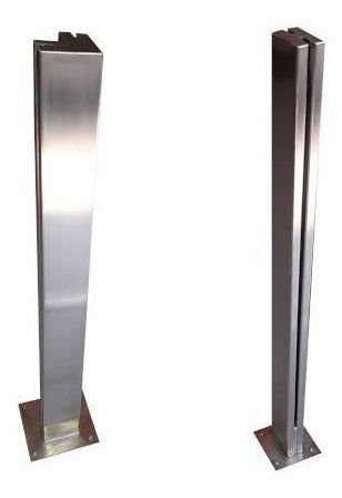 Acemax Stainless Steel Baluster Column for Glass 90 cm Straight 2