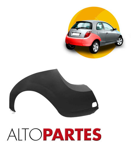 Paragolpe Trasero Ford Ka 2001 2002 03 A 2008  (puntera) Izq 1