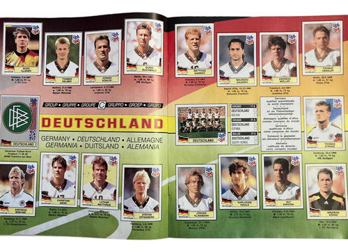 Panini Álbum Del Mundial Usa 94 1