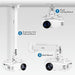 Mount-It! Universal Wall and Ceiling Projector Mount - White 1