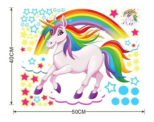 Universal Unicorn Wall Vinyl Decoration 1