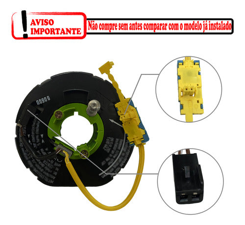 Cinta De Airbag Para Gm Celta 1.0 8v 2014 2015 1