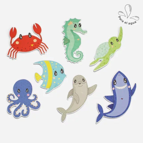 DjurKids Ocean Animal Set - EVA Foam Bath Toys 1