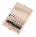 22pc Adjustable Depth Wood Stop Collar Drill Bit Set 0