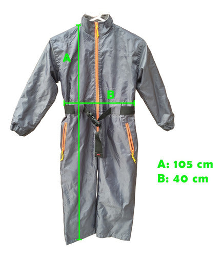 Enterito Ski Nieve Niños Mameluco Campera Pantalón Gecko T8 4