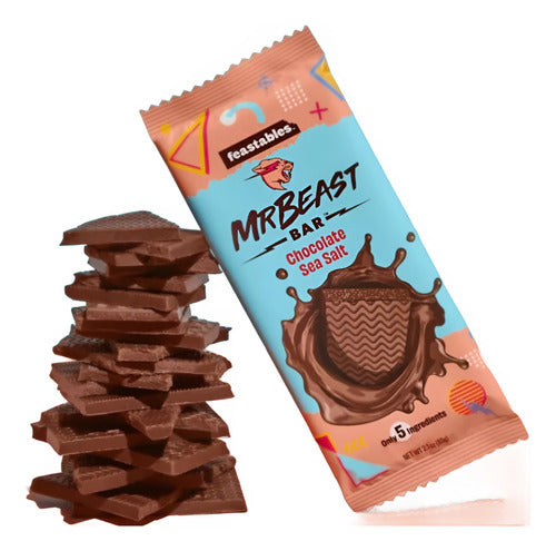 Mr. Beast Bar Original Chocolate Feastables - Entrega Ya! 2