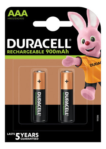 Duracell Rechargeable AAA X2 0