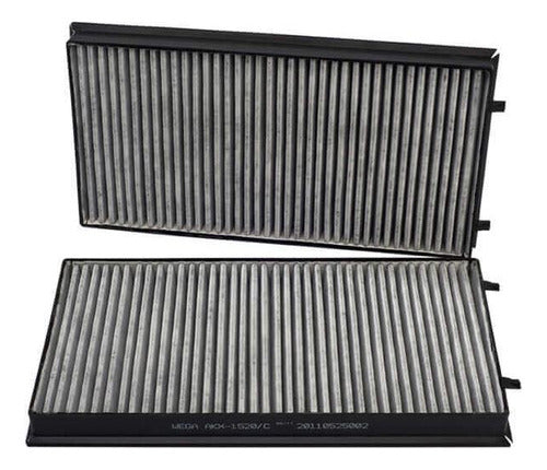 Filtro Cabine Com Carvão Bmw 760il 6.0 48v 2008 Wega 1