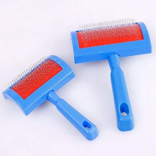 Medium Curve Brush for Dogs and Cats with Protected Tips 0