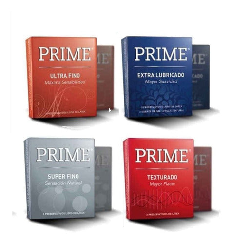 Prime Condom Box x 3 Combo 12 units 0
