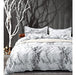 Nanko Queen Bedding Set Duvet Cover White and Black 0