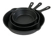 Sunnydaze Cast Iron Skillet 3-Piece Set 0