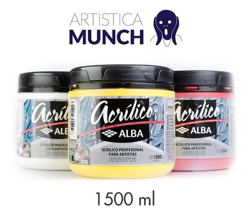 Acrilico Profesional Alba 1500ml 0