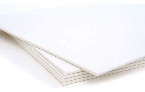 Fime Mdf 3mm Entelado 18x24 Cm Blanco Acrilico Oleo X 10 2