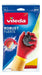 Vileda Strong Cleaning Gloves 3 Layers High Resistance Latex Gloves 5