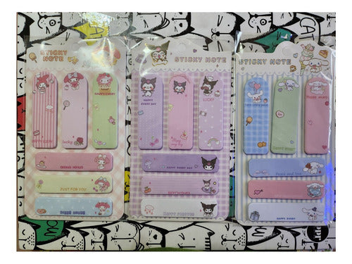 Kuromi - Melody By Hello Kitty Post It Sticky Notes Set 1