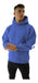 Men's Oversized Blue Hoodie Sweater - Friza Material 3