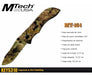 Mtech USA Knife. Camouflage Aluminum Handle 3