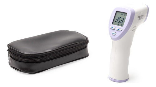 Nursing Kit with Coronet Arm Blood Pressure Monitor, Oximeter, and Infrared Thermometer 7