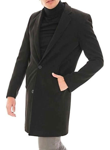 Men's Wool Overcoat High-Quality Coat 2