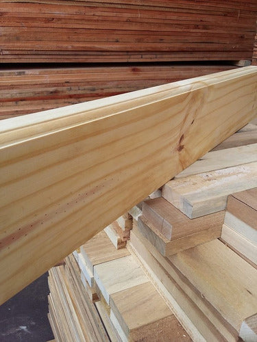 PINDO SA Elliottis Pine Wood Beam (2, 6, 2.45) 6