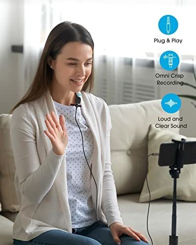 Pop Voice Microfono De Solapa Para Celular iPhone Android Y Windows 3