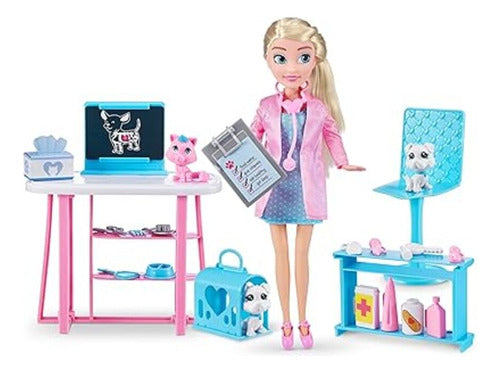 Playset Sparkle Girlz Veterinaria Universo Binario 1