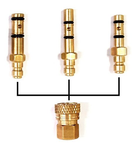 Swat Bronze Foster PCP Charging Adapter - Models 1