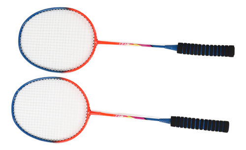 Conjunto De Raquetes De Badminton Lightweight Iron Alloy One 0