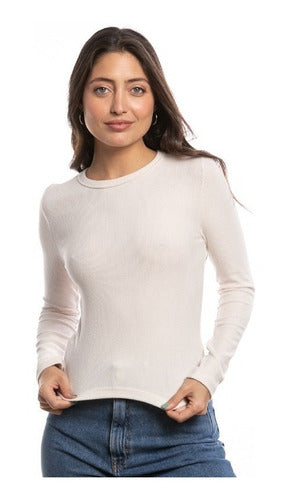 Rusty Charis Ribbed Long Sleeve Top for Women 0