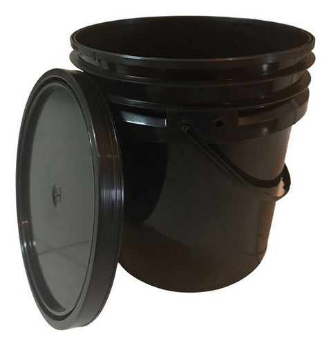 HIDRPROF Hydroponic Bucket with Hermetic Lid 20 Liters 0