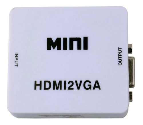 Conversor O Convertidor De Hdmi A Vga / Digital A Analogico 3