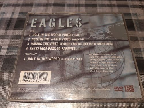 Eagles - Hole In The World - Cd/ Dvd  Single -  Importado 1