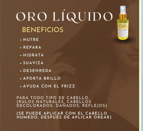 Only Oro Liquido Protector Térmico 100 Ml 2