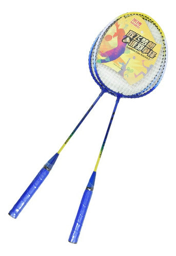 Set Raquetas 2 Piezas. De Bádminton Con Funda 1