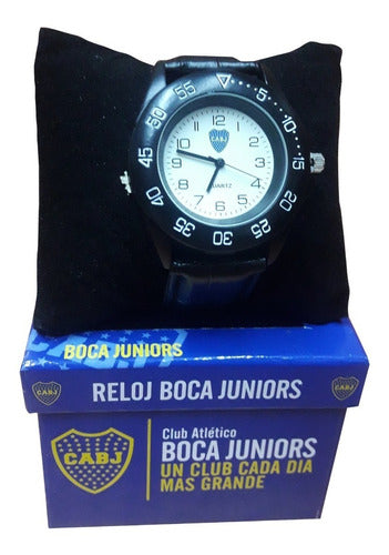 Boca Juniors Sports Watch with Free Keychain 1