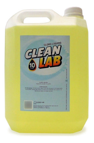 Pure Liquid Chlorine for Pools 5 Lts x 3 Units Pack - Factory 4