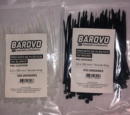 Barovo Plastic Security Seals UV 35cm x 4.8mm x 1000 Units 5