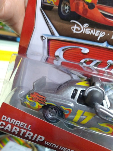 Cars Disney Pixar Darrell Cartrip with Headset Bunny Toys 2